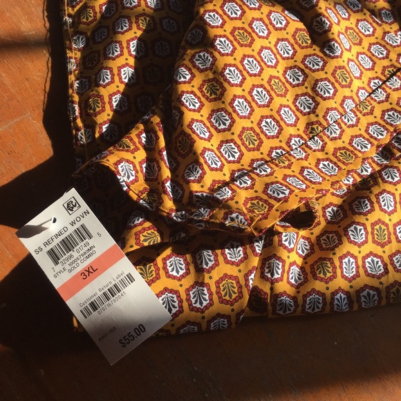 Brand New Tasso Elba Button Down Short Sleeve 3XL - Picture 4 of 6